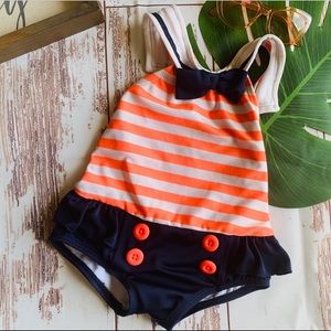 Gymboree Chevron One piece Swimsuit